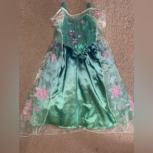 Frozen Fever Elsa Summer Dress Costume Disney Halloween